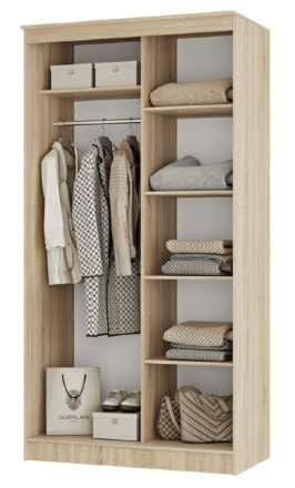 Шкаф-купе Сакура, сонома 