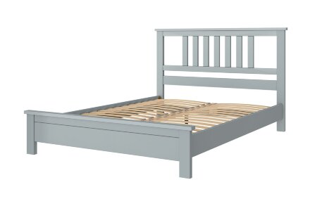 Кровать из массива Лаура, антрацит  