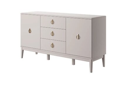 Комод 2 двери, 3 ящика Фарго, Льняной 