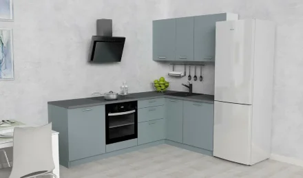 Шкаф навесной угловой трапеция 600 АТР  