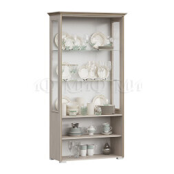 Витрина двустворчатая Парма, Сандал