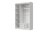 Шкаф 3-х дверный Олимп, белый 