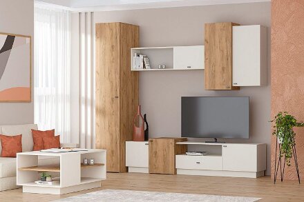 Стол журнальный СТ-1 Квадро, миндаль 