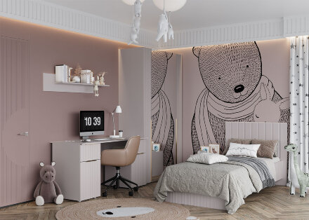 Стол письменный 2-х тумбовый Тефия 