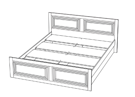Кровать  Престиж-1 