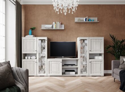 Модульная гостиная Ричард 2, ясень анкор 