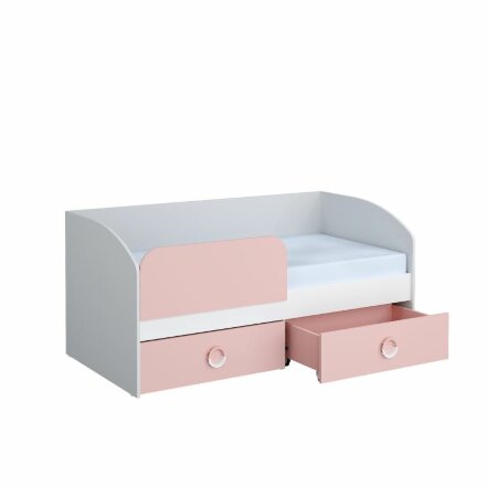 Детская кровать Baby 1,8 розовая  
