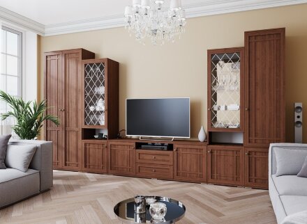 Модульная гостиная Ричард, орех донской 
