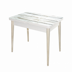 Стол обеденный раскладной Прага 5 опора массив МТ2 