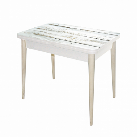 Стол обеденный раскладной Прага 5 опора массив МТ2  