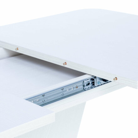 Стол раздвижной Гросс, Бодега белый/ Серый 