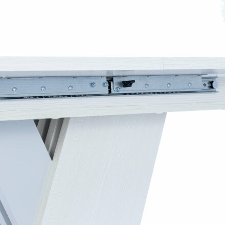 Стол раздвижной Гросс, Бодега белый/ Серый 