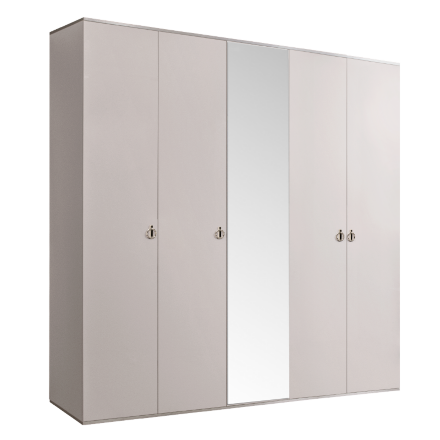 Шкаф 5 дверей РМШ1/5 (с зеркалом) Rimini 