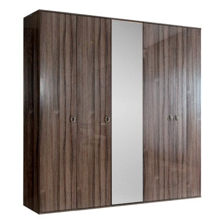 Шкаф 5 дверей РМШ1/5 (с зеркалом) Rimini 