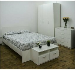 Кровать с ящиками Осло, белый  