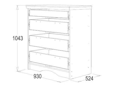 Комод Ольга-10 