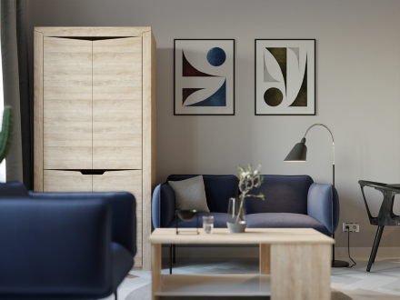 Шкаф 2-х створчатый Версаль-5 