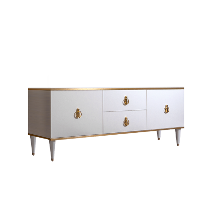 Тумба для телеаппаратуры РМТ-3 (2 двери-2 фасада) Rimini 