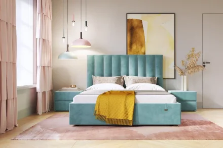 Кровать Ingrid (Ингрид) с подъемным механизмом 1600 