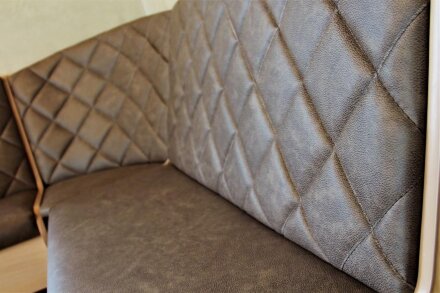 Кухонный уголок Барон (эко-кожа), венге + беж 