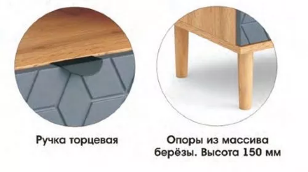 Тумба прикроватная Денвер 