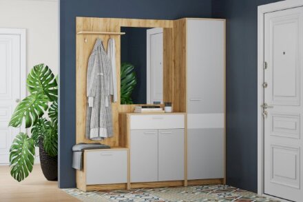 Тумба для обуви Нортон НМ 013.23, крафт золотой 