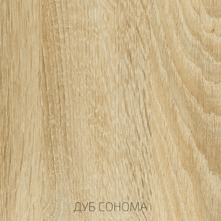 Шкаф-пенал со стеклом средний ШК-006 Эколь 