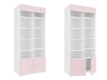 Шкаф комбинированный (с 2 дверьми и карнизом) Алиса ПМ-332.22 исп.2 