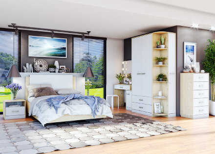 Комод Милана с 5 ящиками 