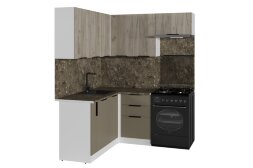 Кухонный гарнитур Альба мега прайм, 160х170 см