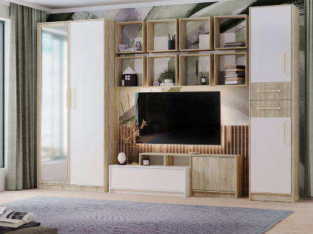 Шкаф 2х-створчатый Эдем-1 (№5) 