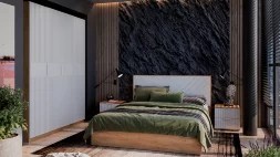 Модульная спальня Хилтон 2, Дуб Крафт 