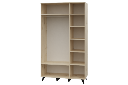 Шкаф для одежды 3-х дверный (с зеркалом) №18 Sofia 