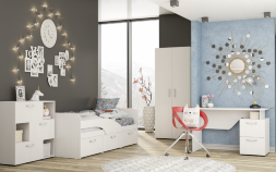 Стол письменный с ящиками Ральф