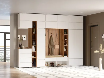 Антресоль №3 Прага, Белый 