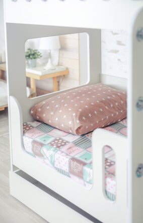 Кровать-домик 2-х ярусный с ящиком 