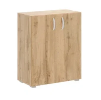 Стеллаж Офис 600 2 полки с дверями 