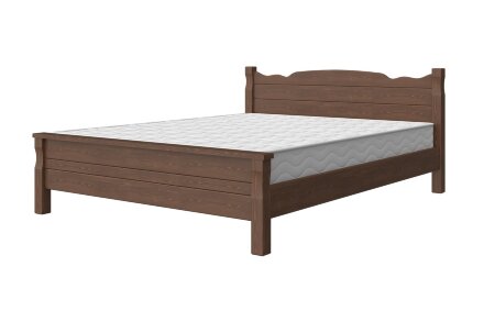 Кровать из массива Мюнхен, дуб коньяк 