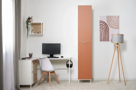 Шкаф-пенал 16.316.02 Марвэл, белый 