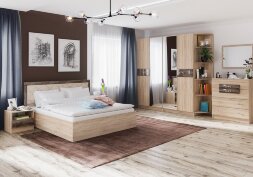 Пенал Мадлен (дуб сонома/дуб шале мореный)  