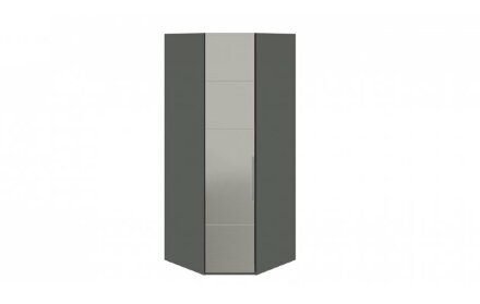 Шкаф угловой с 1-й зеркальной дверью Наоми 