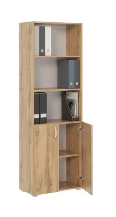 Стеллаж Офис 600 5 полок, с дверями 