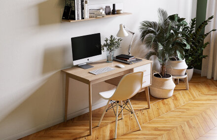 Стол письменный с тумбой Калгари 