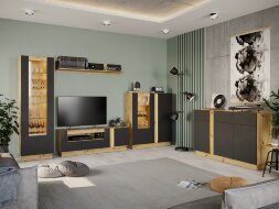 Шкаф-сервант Modo (Модо), черный