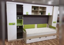 Кровать №900.4 Стиль, Лайм  