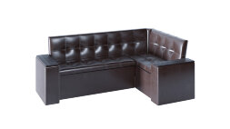 Кухонный уголок со спальным местом Остин, исп.2, коричневый