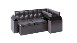 Кухонный уголок со спальным местом Остин, исп.2, коричневый