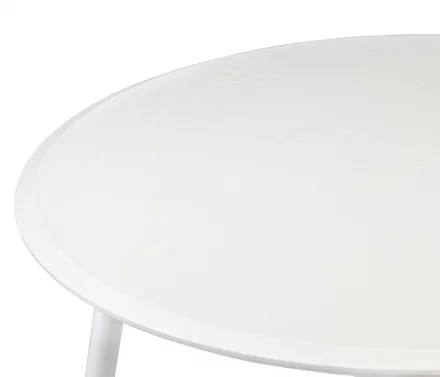 Стол круглый раздвижной Сканди 1050 опоры черные 