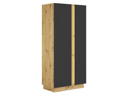 Шкаф 2х дверный Modo (Модо), черный 