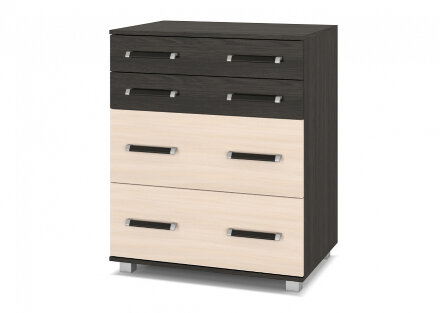 Комод Виора, Венге/Млечный дуб 